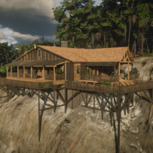 Guarma Stilt House